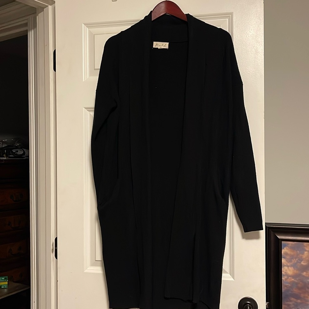 Marled cardigan